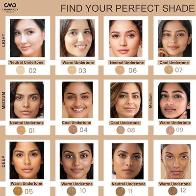 Charmacy Milano Matte Foundation 06 30 ml - Foundation