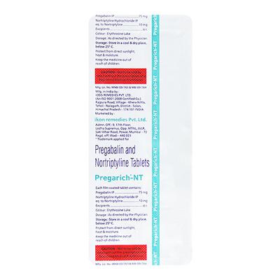 PREGARICH NT Tablet 10's - Neuropathic Pain-Dru