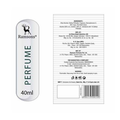 Ramsons La Opale Eau De Perfum 40ml - Perfumes (Edt/Edp)