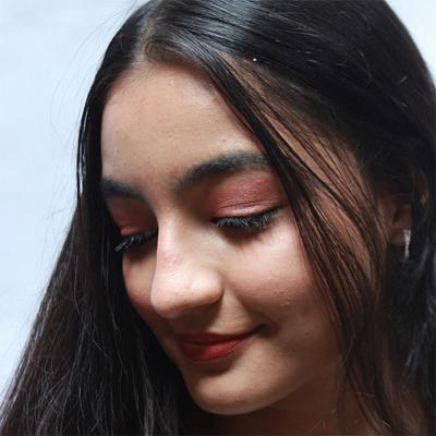 DISGUISE Satin Smooth Eyeshadow Squares, Metallic Pink Lychee 207 4.5 gm - Eyeshadow, Bases & Primers