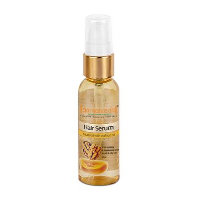 Aryanveda Hair Serum Vitalized With Walnut Oil - Serum For Hair Growth And Straightening, 45 Ml 45 ml - Hair Serums