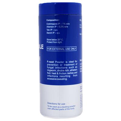 F Next Dusting Powder 75gm - Fungal Infections-Taa