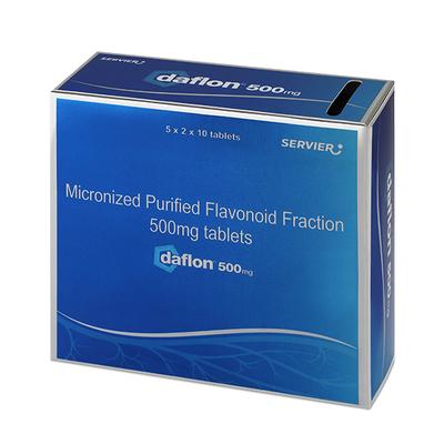 Daflon 500mg Tablet 10'S - Varicose Veins-Phl