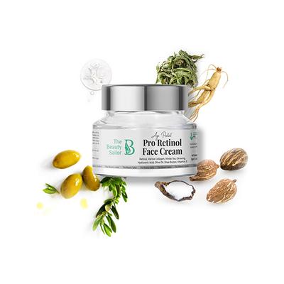The Beauty Sailor Pro-Retinol Face Cream Anti-Aging Retinol Night Cream with Hyaluronic Acid 50 gm - Night Cream