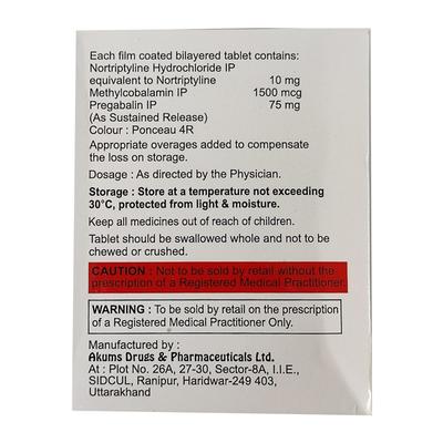 SONAXA TRIO + Tablet 15's - Neuropathic Pain-Dru