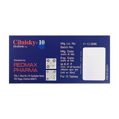 CILNISKY 10 Tablet 15's - Hypertension-Cal