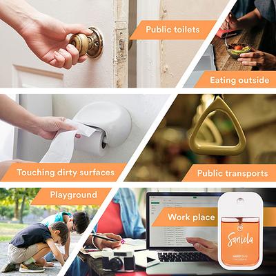 Saniola Hand Sani Passion Fruit 38 ml - Hand Sanitizer