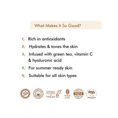 mCaffeine Green Tea Face Purifying Kit 240 gm - Scrubs & Exfoliants