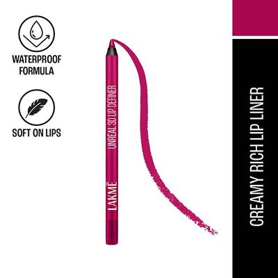 Lakme Absolute 3D Lip Definer Carnation 1.2 Gm - Lip Liners
