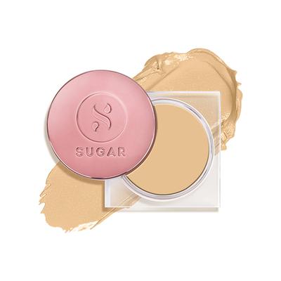 Sugar Cosmetics Mettle Cream To Powder Foundation 20 Galao (Light Medium, Golden Undertone) 15 gm - Foundation