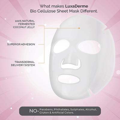Luxa Derme Brightening Bio Cellulose Sheet Mask 25 ml - Sheet Masks