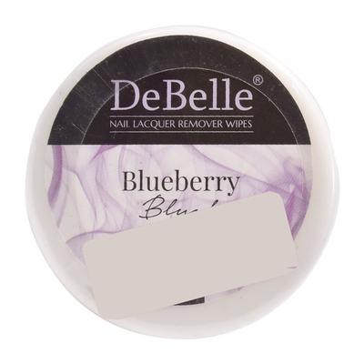 DeBelle Nail Lacquer Remover Wipes Blueberry Blush 1's - Nail Polish Remover
