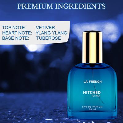 La French Hitched Eau De Perfume for Men 30 ml - Men Perfumes (Edt/Edp)