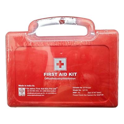 St Johns Workplace First Aid Kit Plastic Box - Medium (SJF P4) - Kits