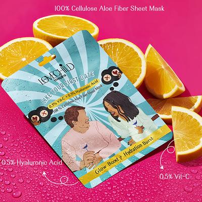 LoveChild Masaba Like Your First Date 100 Percent Cellulose Aloe Fiber Sheet Mask 20 gm - Sheet Masks