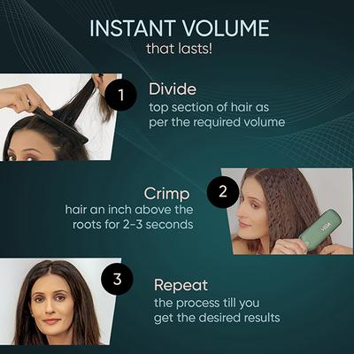 Vega Volumepro Hair Volumizer for Women with Digital Display, Volumize and Bouncy Hair (VHVH-01) 501 gm - Hair Dryers