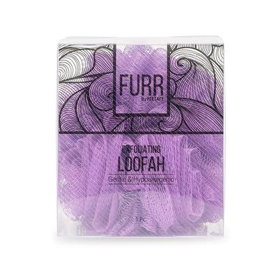Furr Large Bath Loofah For High Lather Cleansing Gentle & Hypoallergenic 4's - Bath Tools