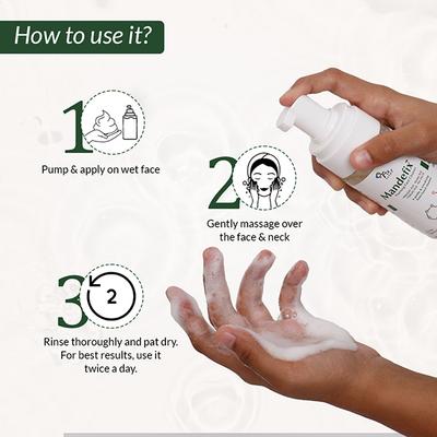 Fixderma Mandefix Foaming Face Cleanser 50 ml - Face Washes
