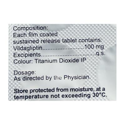 GLUVILDA OD 100 Tablet 15's - Diabetes-Ant