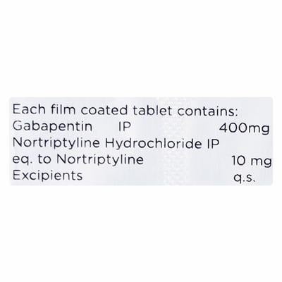 ADGABA NT Tablet 10's - Neuropathic Pain-Dru