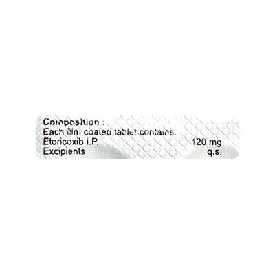 TORIB 120 Tablet 10's - Pain relief-Nsa