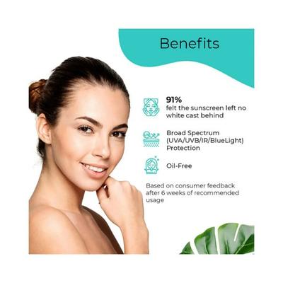 Pilgrim White Lotus Sunscreengel Serum SPF 30 PA+++ 30 ml - Face Sunscreen