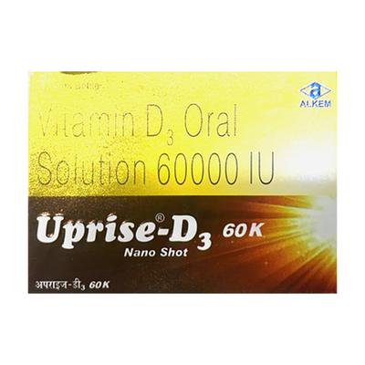Uprise D3 60K Sugar Free Nano Shot Oral Solution 5ml - Supplements-Vit