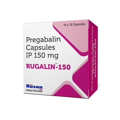 RUGALIN 150 Capsule 10's - Neuropathic Pain-Dru