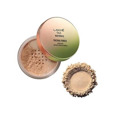 Lakme 9 to 5 Naturale Finishing Powder Infused with Aloe Vera & Green Tea Extract 8gm - Loose Powder