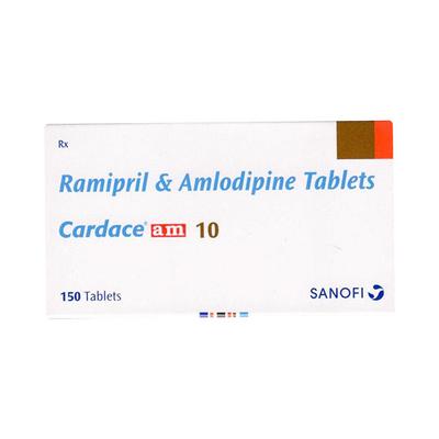 CARDACE AM 10 Tablet 15's - Hypertension-ACE