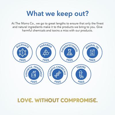 The Moms Co. Everything For Baby With Suitcase Gift Box 925 gm - Creams, Lotions & Oils