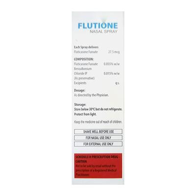 FLUTIONE 120md Nasal Spray 6g - Nasal Congestion-Nas
