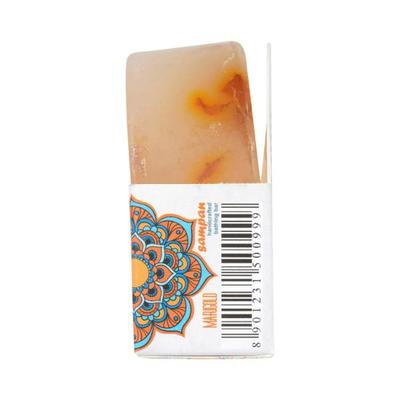 Sampan Handcrafted Glycerine Bathing bar Marigold 100 gm - Soaps