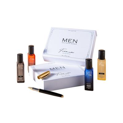 Mcaffeine Fien Men Written By Women - Perfume Gift Set For Men, 12 Hrs Long Lasting EDP 20Ml Each 4's - Men Perfumes (Edt/Edp)