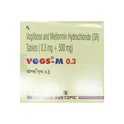 VOGS M 0.3 Tablet 15's - Diabetes-Ant
