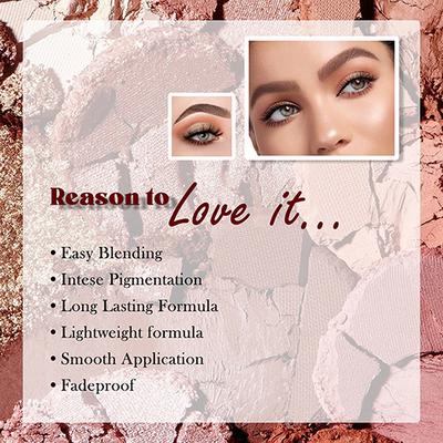 Half N Half 15 in 1 Velvet Texture Eyeshadow, Multicolour Palette - 02 12 gm - Eye Shadow Palettes