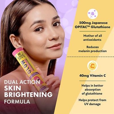 Chicnutrix Glow - Japanese Glutathione and Vit C Skin Brightening - Black Current - 20 Tablets 1's - Multi-Vitamins