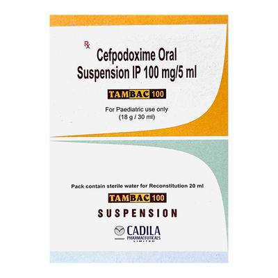 Tambac 100mg Suspension 30ml - Bacterial Infections-Cep