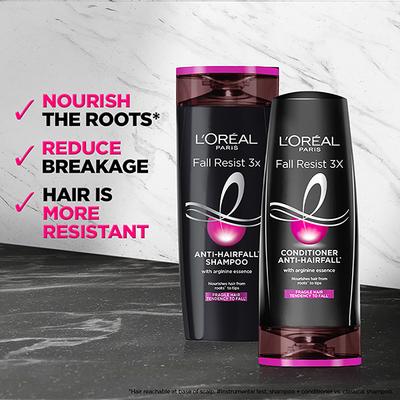 L'Oreal Paris Fall Resist 3X Anti-Hairfall Conditioner 71.5 Ml - Conditioners