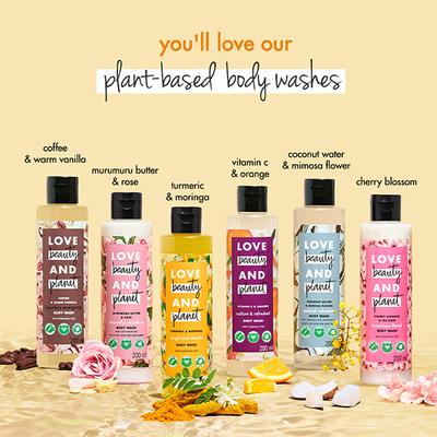 Love Beauty and Planet Turmeric and Moringa Body Wash 200 ml - Shower Gels & Body Wash