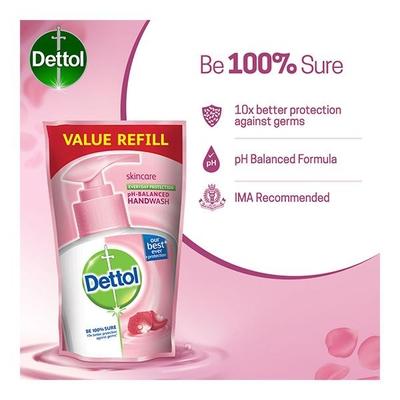 Dettol Skincare Liquid Hand Wash 175 ml - Hand Wash & Soaps