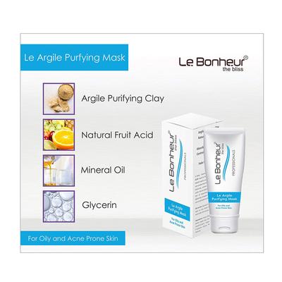 Le Bonheur Le Argile Purifying Mask 50 ml - Masks & Peels