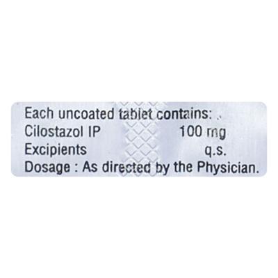 CILODOC 100 Tablet 15's - Intermittent Claudication-Per