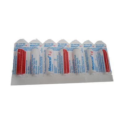 MESACOL 1g Suppositories 7's - Ulcerative Colitis/Bowel Inflammatory Disease-GIT