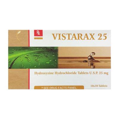 VISTARAX 25 Tablet 10's - Anxiety-Anx