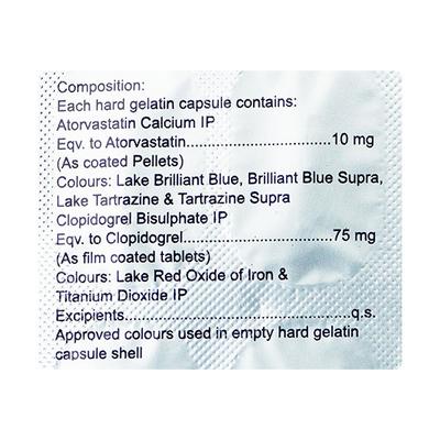 Atorsave CV 10mg Capsule 10'S - High Cholesterol-Dys