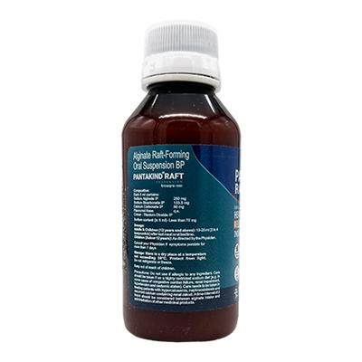 PANTAKIND RAFT SUGAR FREE PEPPERMINT FLAVOUR Suspension 100ml - Ulcer/Reflux/Flatulence-Aaa