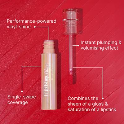 Swiss Beauty Select Turn On Glaze Liquid Lipstick, Vinyl-Like-Shine Glaze Rose 3 ml - Liquid Lipsticks