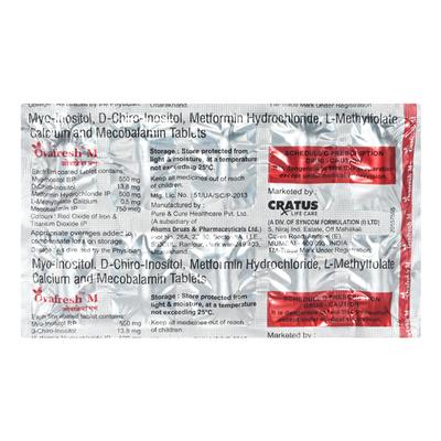 OVAFRESH M Tablet 10's - Supplements-Vam