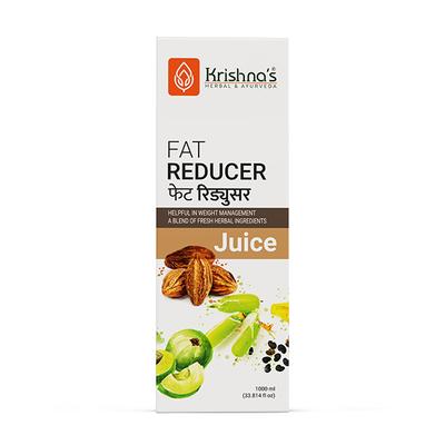 Krishna's Herbal & Ayurveda Fat Reducer Juice 1000 ml - Ayurvedic Juices